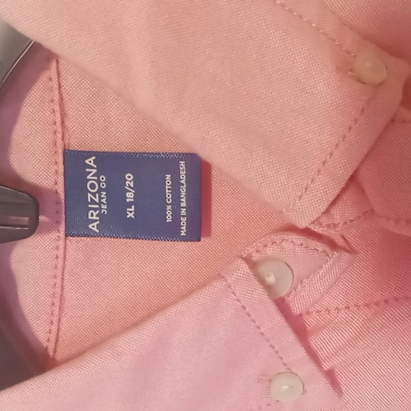 NWT Boy's Xl Bundle of (2) Collar Button Down Dress Shirts Sz Xl All cot… - Picture 4 of 11